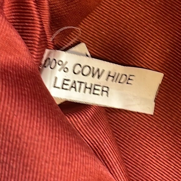 NATURALIZER - Red Leather Shoulder Bag - Picture 4 of 6